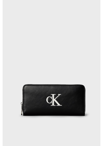 Calvin Klein Logolu Fermuarlı Cüzdan Lv04f1077g3l2 Kadın Cüzdan Lv04f1077g 3l2 Siyah SİYAH
