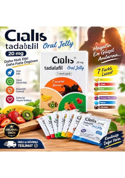 Perfonmance7 Farklı Meyve Aromalı Oral Jelly