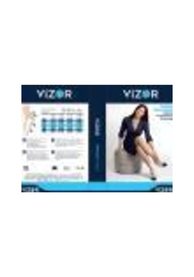 Vizor Comfort Seri Orta Basınçlı 23 - 32 Mmhg Diz Üstü Uyluk Boyu Çorabı Burnu Kapalı