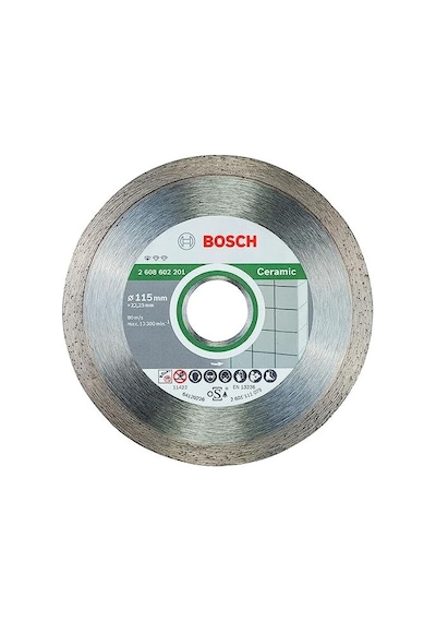 Professional Accessories Elmas Kesme Ve Delme Aksesuarları, Disk, Gri, 115x22.23x1.6x7 Mm, 1 Adet