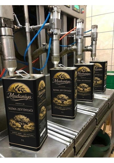 Mudaniya Natürel Soğuk Sıkım Erken Hasat Sızma Zeytinyağı 2 x 5 L