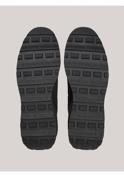 Tommy Hilfiger Erkek Renk Bloklu Siyah Sneaker Siyah