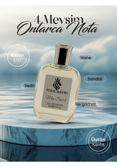 E-029 Aromatik Odunsu Edp Parfüm Uzun Süre Kalıcı 50ml Amber