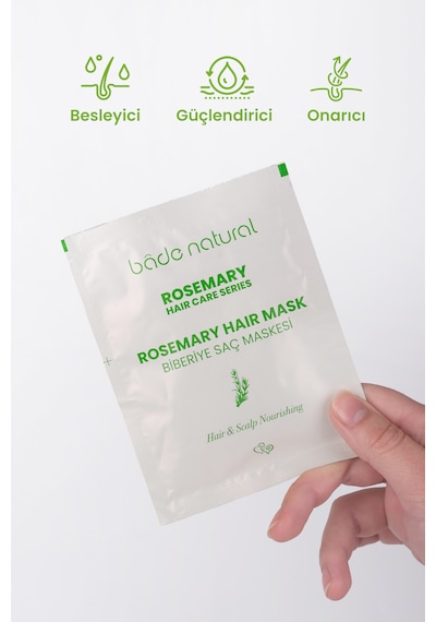 Bade Natural Biberiye Saç Maskesi 4 x 25 ML