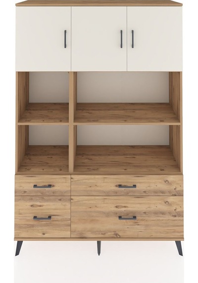 Hyperion Dolap 8 Raflı 4 Çekmeceli 3 Kapaklı 132x44x195 Çam-aytaşı/çam Aytası/atlas Çam Hyperion Dolap 8 Raflı 4 Çekmeceli 3 Kapaklı 132x44x195 Çam-aytaşı/çam Aytası/atlas Çam