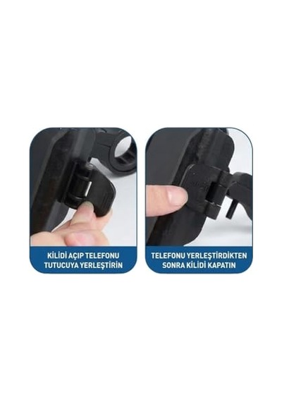 Titreşim Engelleyici Motosiklet Telefon Tutucu Ch-110