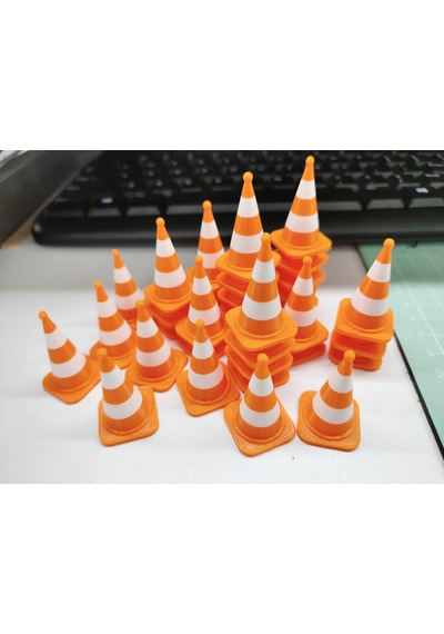 Diorama Ve Model Araba Parkuru İçin 10 Adet Mini Duba 2cm
