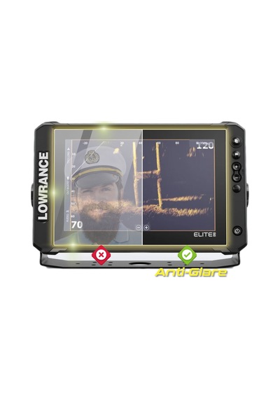 Lowrance Elite Fs 10 Fishfinder - Ipg Anti-glare Yansıma Önleyici Mat Ekran Koruyucu