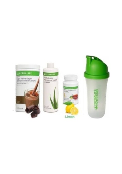 Herbalife 4lü Set Aloe Cay Shake Shaker
