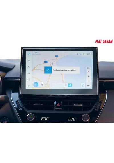 Toyota Corolla Cross 2022-2023 Navigasyon Ve Multimedya Uyumlu Mat Ekran Koruyucu
