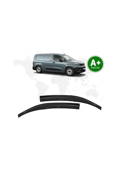 Opel Combo Cam Rüzgarlığı 2'li 2024 Model Ve Sonrası