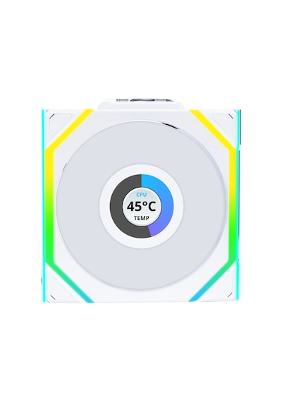 Lian Li Unı Fan Sl Wıreless Lcd 3x120mm Beyaz Kasa Fanı Azaz0llı0071