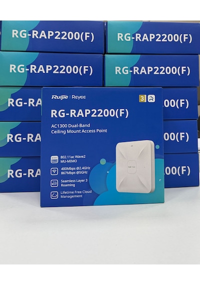Kutulu Ruijie Reyee Rg-rap2200 F Ac1300 Dual -band Access Point