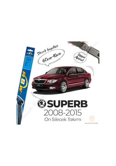RBW Skoda Superb 2008 - 2015 Ön Muz Silecek Takım