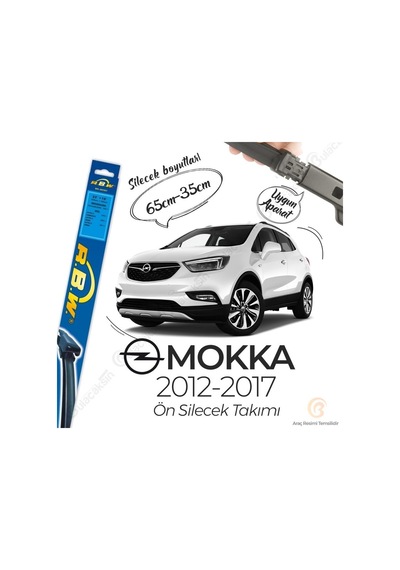 Opel Mokka Muz Silecek Takımı (2012-2017) RBW Opel Mokka Muz Silecek Takımı (2012-2017) RBW