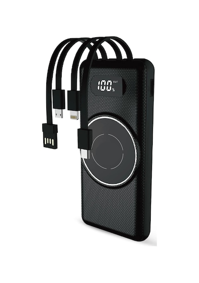 10.000 Mah Taşınabilir Hızlı Şarj Aleti/wireless Powerbank W01
