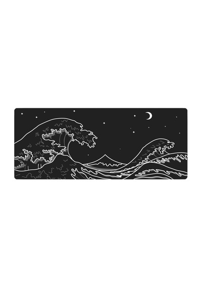 Porge Gamer Mouse Pad 80x30 Mouse Pad Xxl Büyük Oyuncu Ofis Mouse Altlığı Mousepad Kanagawa, 80x30 Cm 3mm Kalınlık Sku: Zeusb0gdwbmgxn