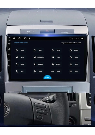 Exvol Toyota Verso 2004-2009 Android Multimedya 2/32gb 9inc Hdıps