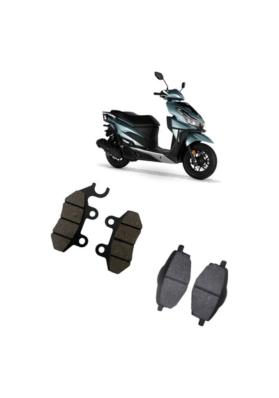 Rks Vrs 125 Ön - Arka Fren Disk Balatası Takımı