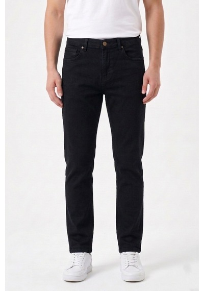Dynamo Erkek Klasik Kalıp Jeans Pantolon 1701 Bgl-st05355 Siyah