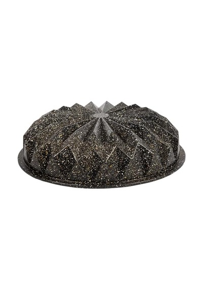 Thermo Döküm Gövdeli Kristal Kek Kalıbı 28cm, Dilimli Ve Döküm, Siyah Granit Benekli Pişirme Kabı, Kolay Çıka Diğer