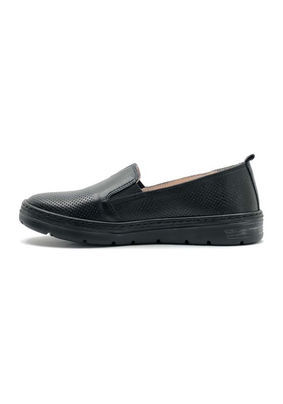 Greyder 50728 Zn Deri Comfort Casual Kadın Ayakkabı Siyah
