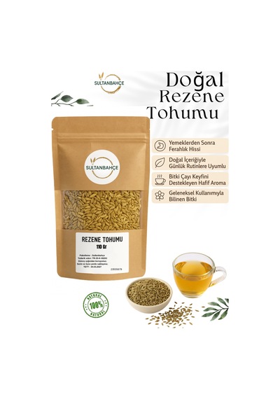 Doğal Rezene Tohumu 110 Gr - Bitki Çayı Ve Baharat Kullanıma Uygun - Katkısız Ve Taze