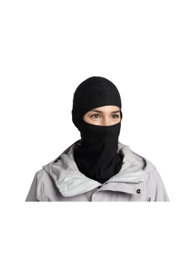 Buff Merino Lightweight Balaclava Solid Mask-138841.999 Siyah