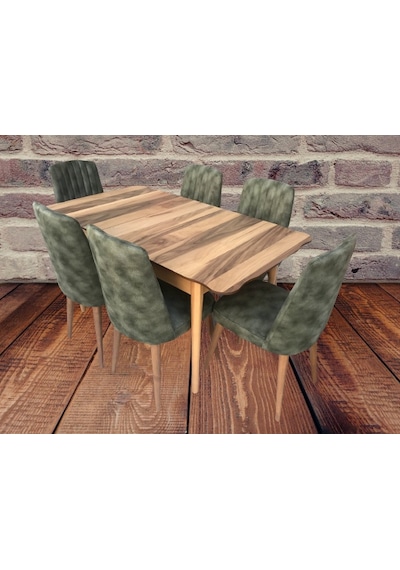 Masa Sandalye Kütük Desen Takım Model Kayın Torna Retro Ayak Açılır 6adet Çizgi Sandalye El Yapım Masa Sandalye Kütük Desen Takım Model Kayın Torna Retro Ayak Açılır 6adet Çizgi Sandalye El Yapım
