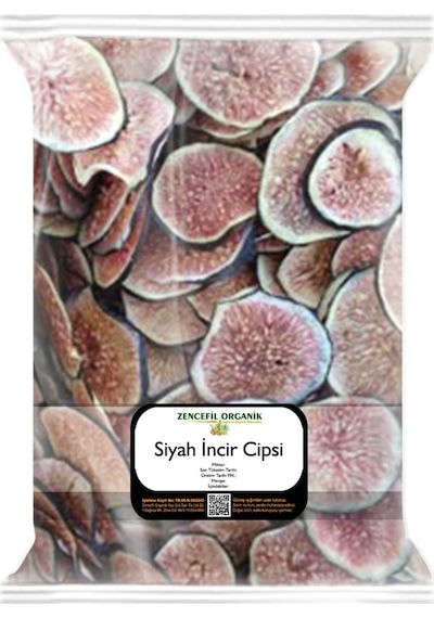 İncir Cipsi Siyah İncir 500 Gr. Katkısız İncir Kurusu 0,5 Kg. Diğer