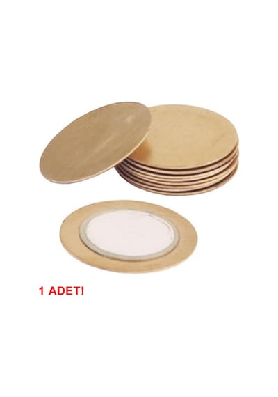 12mm Piezo Disk Ses Üretici Oyuncak Alarm Acil Tehlike Uyarı Kapı Zil Oyun Ton Şarkı Kısa Devre Buto