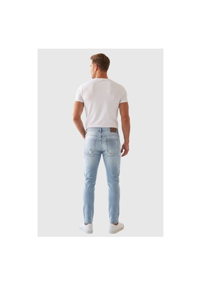 Deepsea Erkek Slim Fit Dar Kesim Likralı Buz Mavisi Kot Pantolon Dar Paça İnce Esnek Jean 2608306 Deepsea Erkek Slim Fit Dar Kesim Likralı Buz Mavisi Kot Pantolon Dar Paça İnce Esnek Jean 2608306