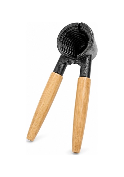 Döküm Ceviz Kıracağı Bambu Saplı Ergonomik Yaylı Manuel Ceviz Ve Fındık Kıracağı