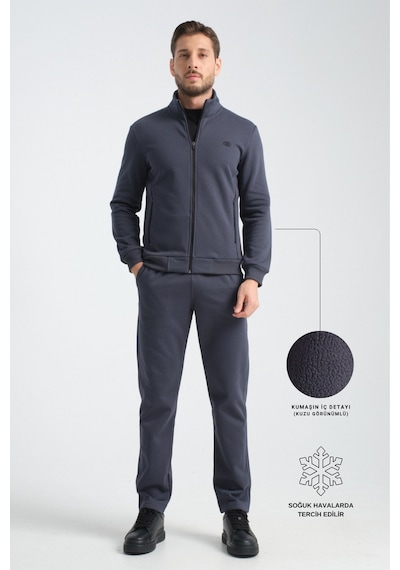 Shooter Sportswear Shooter Erkek Kışlık Eşofman Takımı Thermosoft Teknolojisi İçi Kuzu Görünümlü Regular Kalıp Minimal Logo Kapüşonlu Duman Gri Shooter Sportswear Shooter Erkek Kışlık Eşofman Takımı Thermosoft Teknolojisi İçi Kuzu Görünümlü Regular Kalıp Minimal Logo Kapüşonlu Duman Gri