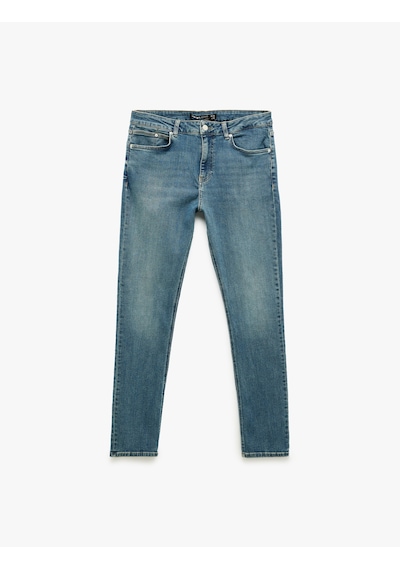 Koton Pamuklu Normal Bel Super Skinny Fit Jean Pantolon - Justin Jean Orta İndigo 6wam40027nd İndigo Koton Pamuklu Normal Bel Super Skinny Fit Jean Pantolon - Justin Jean Orta İndigo 6wam40027nd İndigo