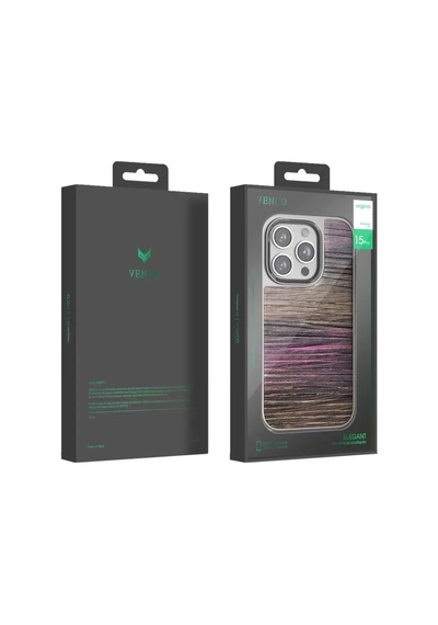 Apple iPhone Uyumlu 14 Pro Wave Kapak - Koyu Kahve Bz8683140744762