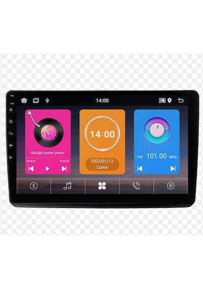 Foxus Renault Trafıc 2001 2010 4gb Ram 64gb Hafıza Android Dokunmatik Ekran Oto Teyp - Carplay Wifi Gps Bluetooth Kamera Destekli Oem