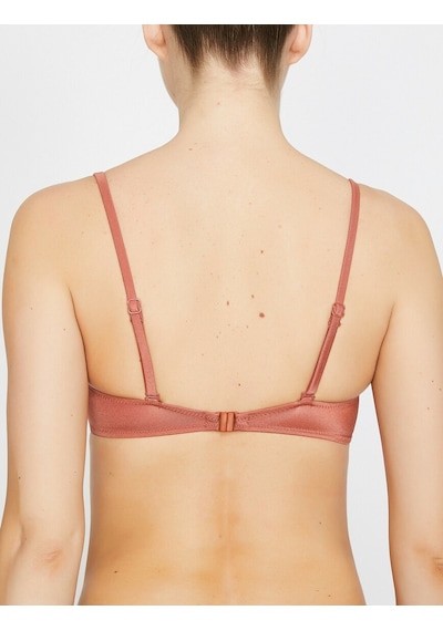 Deep Beach Tarçın Kare Tokalı Bikini Üstü Db20050bu 001