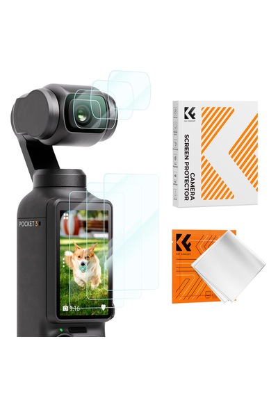 K&f Concept Djı Osmo Pocket 3 Uyumlu Ekran Koruyucu Set