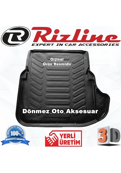 Mercedes W211 3D Bagaj Havuzu Paspası 2002-2009 Arası Rizline N11.15459