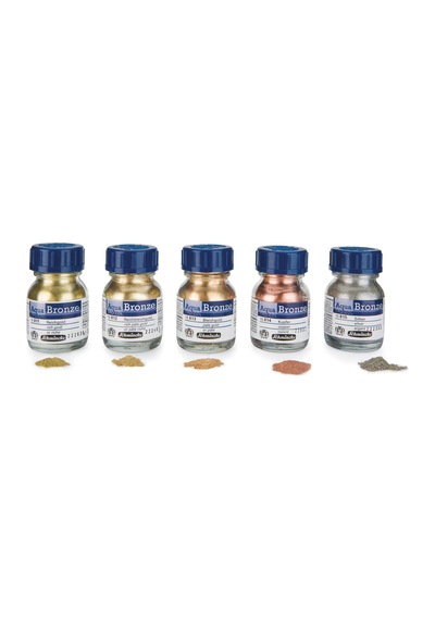 Schmincke Aqua Bronze Sulu Boya Yaldız Pigment 20 Ml 814 Copper 0,15 L