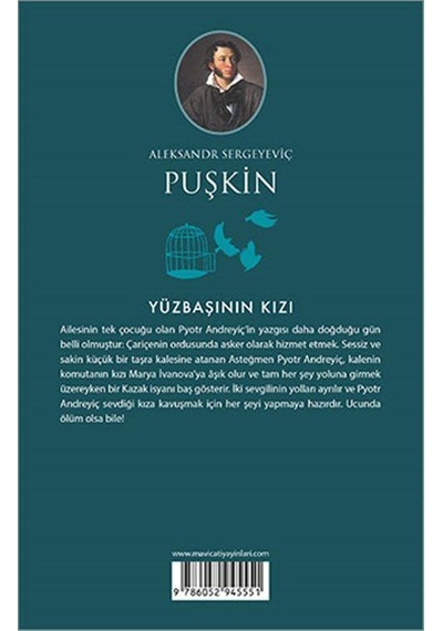 Yüzbaşının Kızı - Aleksandr Puşkin - Mavi Çatı Yayınları