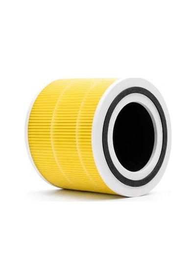 Levoit Core 300, Core 300s Air Purifier Uyumlu Hepa + Karbon Filtre - Pet-evcil Hayvan Sarı