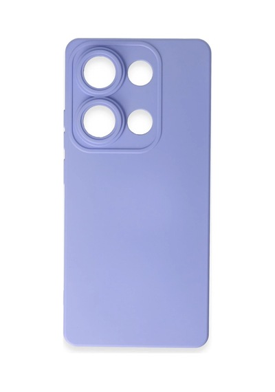 Newface - 819 - Xiaomi Redmi Note 13 Pro 4g Kılıf Nano İçi Kadife Silikon - Csmo-tex - - Lila