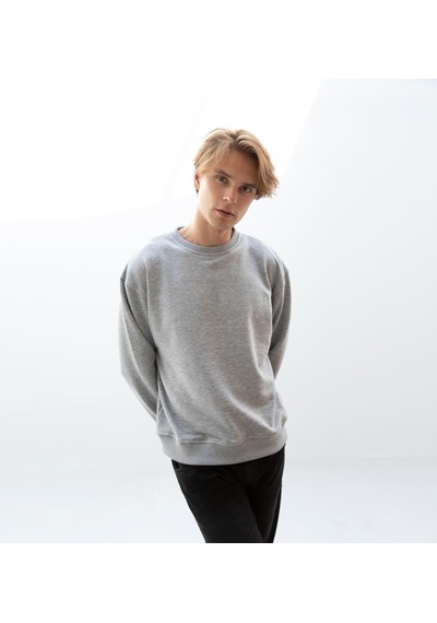 Nors Fenrir Sweatshirt Açık Gri Melanj 001