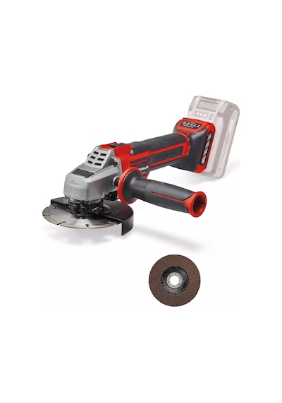 Einhell Professional Akülü Avuç Taşlama Makinesi TP-AG 18/125 CE Set-Solo, PXC, Kömürsüz, 2 adet kesme diski, akü hariç