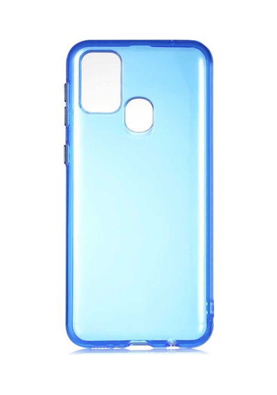 Galaxy M31 Kılıf Zore Bistro Kapak Mavi