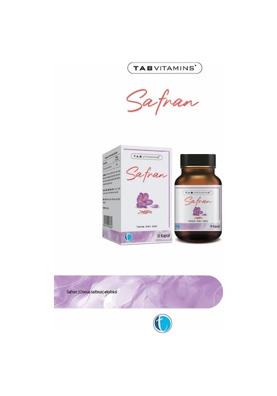 Tabvitamins Safran 50 Mg 30 Kapsül