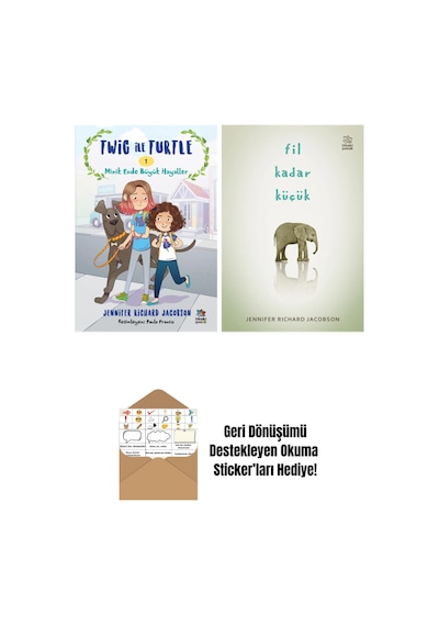 Twig İle Turtle Minik Evde Büyük Hayaller + Fil Kadar Küçük