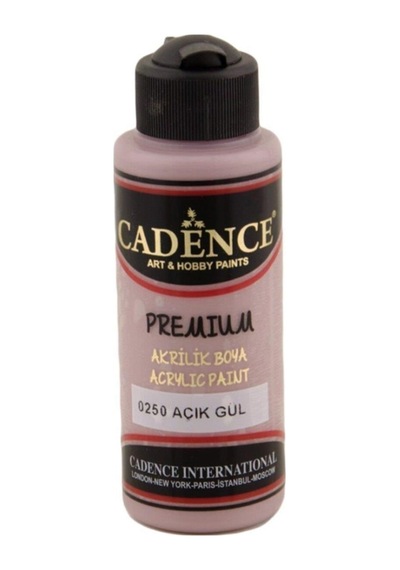 Cadence Akrilik Boya 0250 Açık Gül 120 Ml
